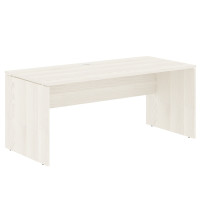 Стол прямой EDST 1780 Ясень Траун/Белый 1760х800х750 EDIS