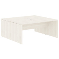 Стол двойной ED2ST 1780 Ясень Траун/Белый 1760х1606х750 EDIS