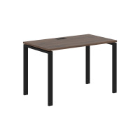 Стол прямой EUST 1167 Дуб Денвер тёмный/Черный 1160х670х750 EDIS