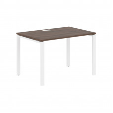 Стол прямой EUST 1180 Дуб Денвер тёмный/Белый 1160х800х750 EDIS