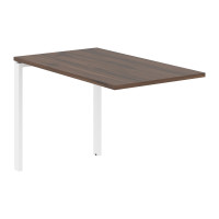 Брифинг-приставка EUB 1167 Дуб Денвер тёмный/Белый 1160х670х750 EDIS