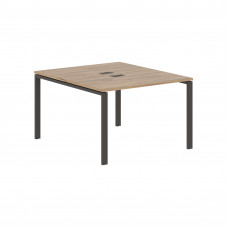 Стол 2-х местный EUWST 1113 Дуб Денвер светлый/Мокко 1160х1346х750 EDIS