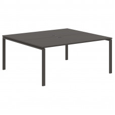 Стол 2-х местный EUWST 1716 Мокко/Мокко 1760х1606х750 EDIS