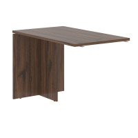 Брифинг-приставка EDB 1167 Дуб Денвер тёмный/Белый 1160х670х750 EDIS