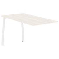 Брифинг-приставка ELB 1367 Ясень Траун/Белый 1360х670х750 EDIS