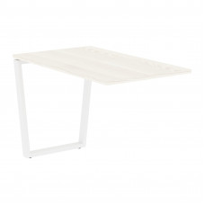 Брифинг-приставка EVB 1167 Ясень Траун/Белый 1160х670х750 EDIS