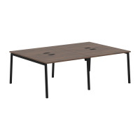 Стол 4-х местный ELWST 2316 Дуб Денвер тёмный/Черный 2326х1606х750 EDIS