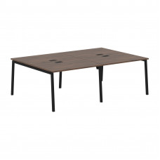 Стол 4-х местный ELWST 2316 Дуб Денвер тёмный/Черный 2326х1606х750 EDIS