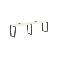 Стол 2-х местный EVWST 2767 Ясень Траун/Мокко 2726х670х750 EDIS