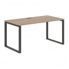 Стол прямой EQST 1580 Дуб Денвер светлый/Мокко 1560х800х750 EDIS