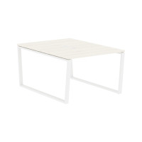 Стол 2-х местный EVWST 1116 Ясень Траун/Белый 1160х1606х750 EDIS