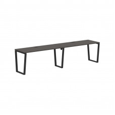 Стол 2-х местный EVWST 3167 Мокко/Черный 3126х670х750 EDIS