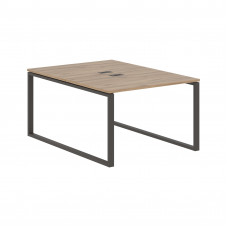 Стол 2-х местный EQWST 1116 Дуб Денвер светлый/Мокко 1160х1606х750 EDIS