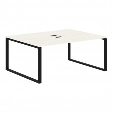 Стол 2-х местный EQWST 1713 Ясень Траун/Черный 1760х1346х750 EDIS