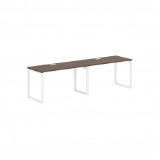 Стол 2-х местный EQWST 2767 Дуб Денвер тёмный/Белый 2726х670х750 EDIS