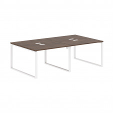 Стол 4-х местный EQWST 2313 Дуб Денвер тёмный/Белый 2326х1346х750 EDIS