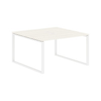 Стол 2-х местный EQWST 1313 Ясень Траун/Белый 1360х1346х750 EDIS