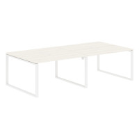 Стол 4-х местный EQWST 2713 Ясень Траун/Белый 2726х1346х750 EDIS