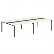 Конференц стол EUCT 3116 Ясень Траун/Мокко/Мокко 3126х1606х750 EDIS