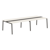 Конференц стол ELCT 3114 Ясень Траун/Мокко/Мокко 3132х1346х750 EDIS