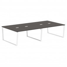 Конференц стол EVCT 3116 Мокко/Мокко/Белый 3126х1606х750 EDIS