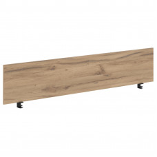 Экран EBP 1735 Дуб Денвер светлый/Черный 1760х18х350 EDIS