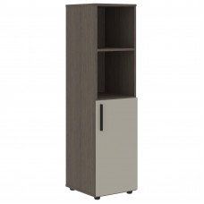 Шкаф средний узкий VMCS 40.5 Аметист/Дуб Сильвер 400х430х1517 VELION