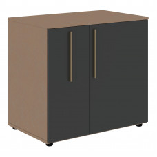 Тумба под фригобар VGR 8655 Яшма черный/Бронза браш/Кобра 860х550х800 VELION