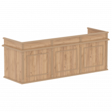 Стол для судей RJST 2480 Дуб Бофорд 2400х800х910 RATUM