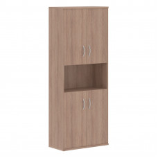 Шкаф с двумя комплектами глухих малых дверей СТ-1.5 Ясень Шимо 770*365*1975 IMAGO