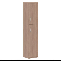 Шкаф колонка с глухой малой и средней дверьми СУ-1.8(R) Ясень Шимо 406*365*1975 IMAGO