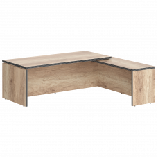 Стол руководителя TCT 2220(R) дуб Каньон 2200х2000х750 TORR