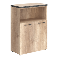 Шкаф с глухими малыми дверьми и топом TMC 85.3 Дуб Каньон 856х450х1203 TORR