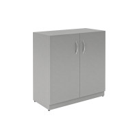 Шкаф с глухими малыми дверьми SR-2W.1 Серый 770х375х790 СИМПЛ (SIMPLE)