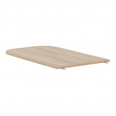 Брифинг-приставка OB 127 дуб Сонома светлый 1200х700х25 OFFIX NEW