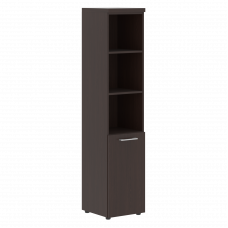 Шкаф колонка (R) с глухой малой дверью и топом THC 42.5(R) венге-магия Z 432х450х1968 TORR-Z