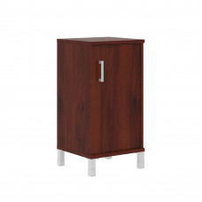 Шкаф-колонка низкая с глухой малой дверью B 411.2(R) Бургунди 475х450х920 BORN