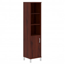 Шкаф-колонка высокая с глухой малой дверью B 431.2(L) Бургунди 475х450х2054 BORN