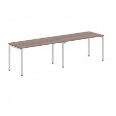Стол 2-х местный XWST 2870 Дуб Сонома/Алюминий 2806х700х750 XTEN-S