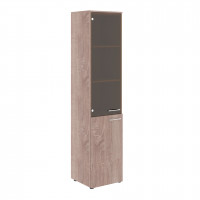 Шкаф колонка комбинированая (L) с топом WHC 42.2(L) Дуб Сонома 432х432х1949 WAVE