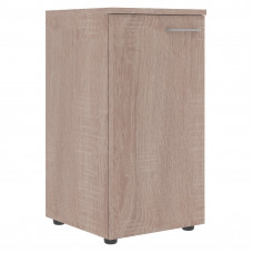 Шкаф колонка с глухой малой дверью (L) и топом XLC 42.1(L) Дуб Сонома 432х432х820 XTEN