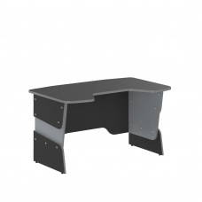 Стол компьютерный игровой STG 1385 Антрацит/Металлик 1360x850х681/745/809 SKILLL