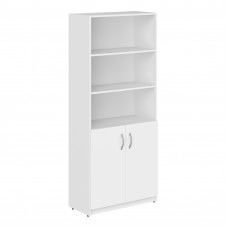 Шкаф с комплектом глухих малых дверей SR-5W.5 Белый 770х375х1815 SIMPLE