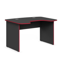 Стол компьютерный игровой STG 1385.1 Антрацит/Красный с прямыми опорами SKILLL