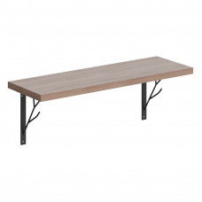 Полка с полкодержателями SH2-TREE Ясень Шимо 630х210х222 COFFEE