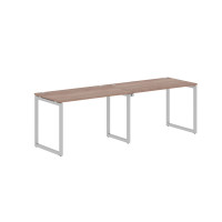 Стол 2-х местный XQWST 2470 Дуб Сонома/Алюминий 2406х700х750