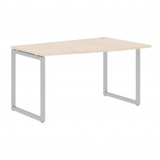 Стол эргономичный XQCT 149(R) Бук Тиара/Алюминий 1400х900х750