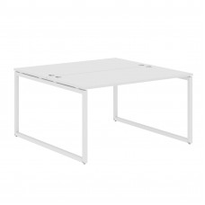 Стол 2-х местный XQWST 1414 Белый/Белый 1400х1406х750