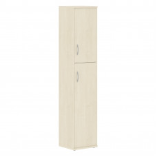 Шкаф колонка с глухой малой и средней дверьми СУ-1.8Пр Клен* 406х365х1975