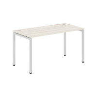 Стол прямой XSST 147 Сосна Эдмонт/Алюминий 1400х700х750 XTEN-S